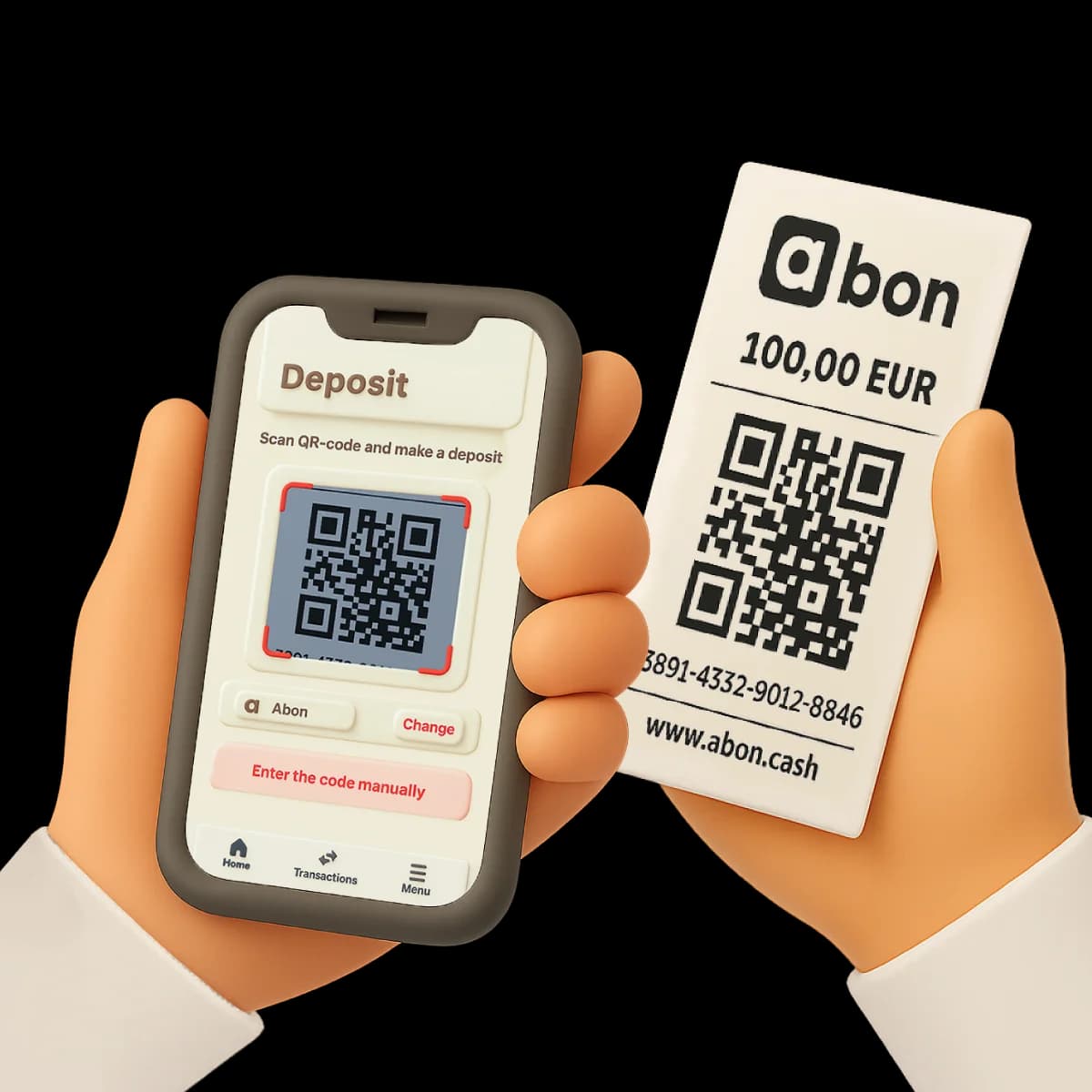 Aircash Abon – kupnja na prodajnom mjestu i nadoplata putem aplikacije