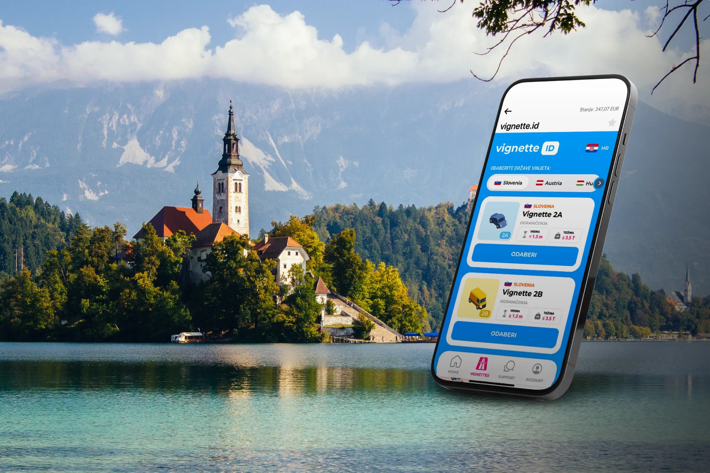 Istraži Sloveniju uz Aircash