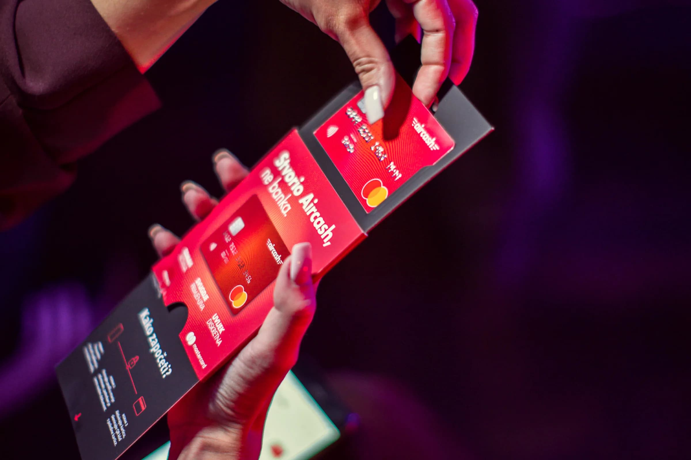 Aircash Mastercard kartica