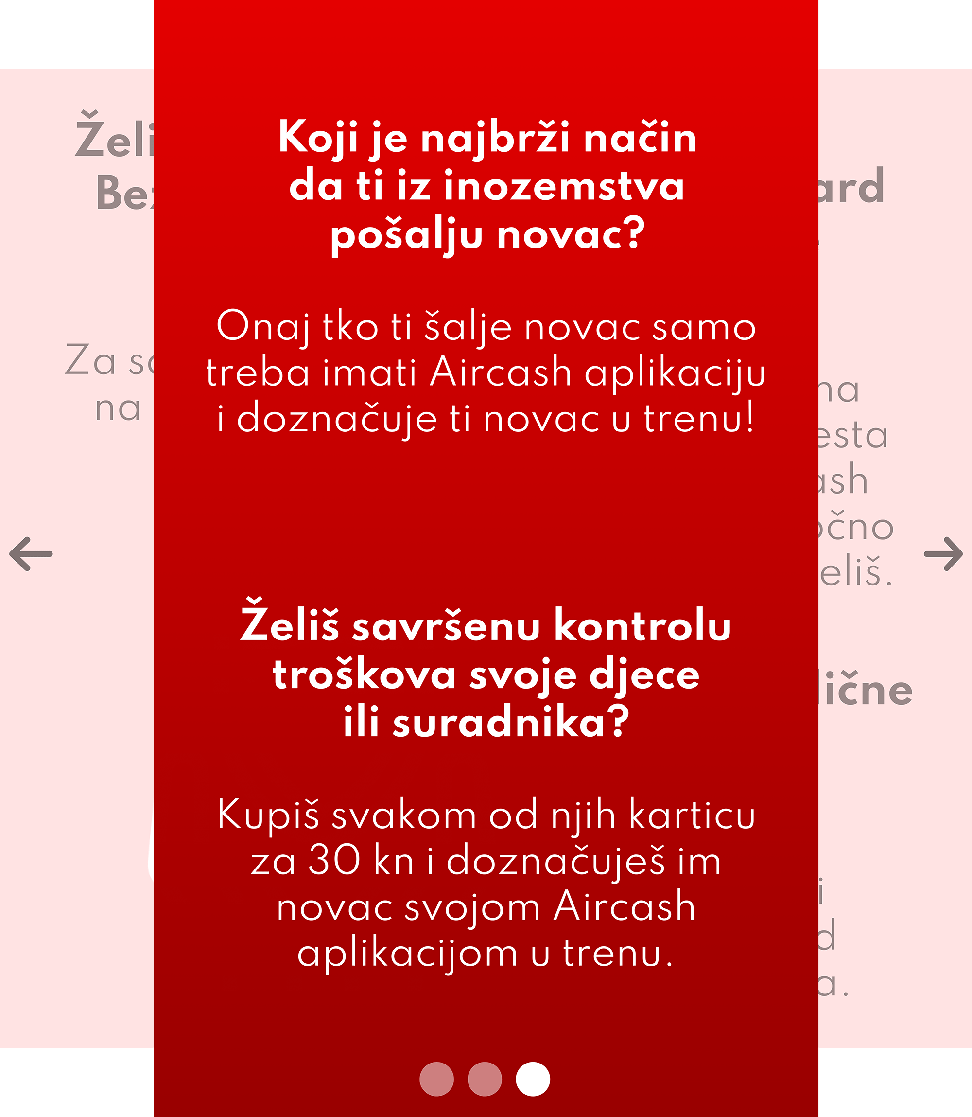 Aircash Mastercard kartica